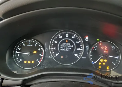 2025 Mazda 3 Preferred из США, поврежденный, VIN 3MZBPACM4SM466441